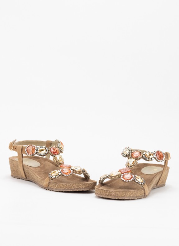 Sandalia Keslem IF6012 beige