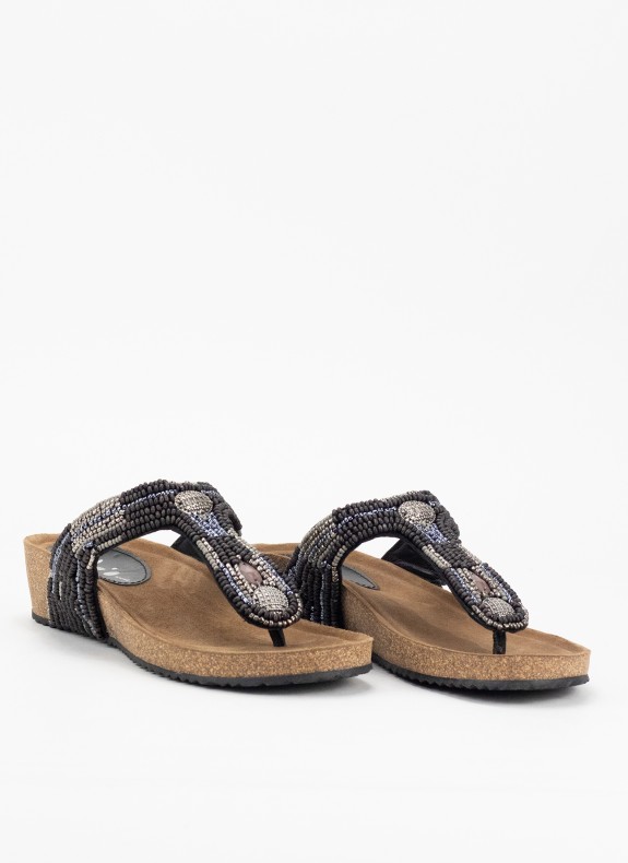 Sandalia Keslem IF6175 preto