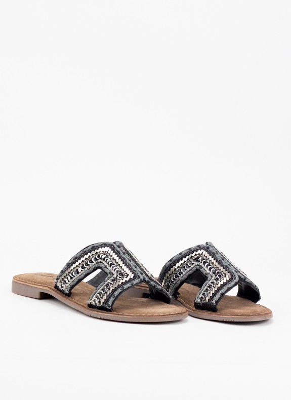 Sandalia Keslem IF6271 negro