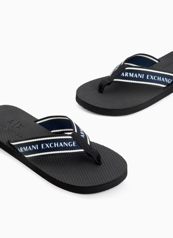 Claquette Armani Exchange XUQ005 marine