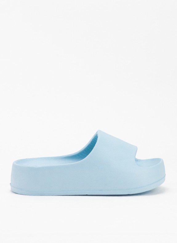 Sandale pour Femme de Couleur Céleste