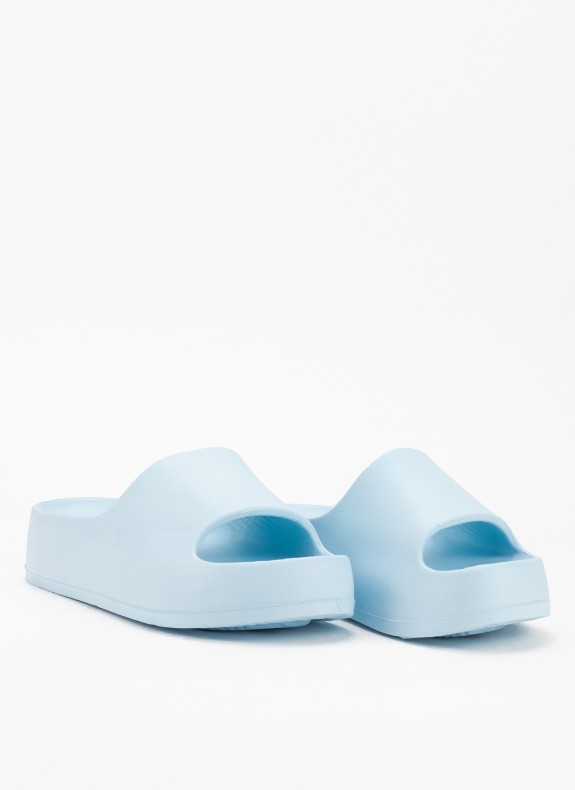 Sandale pour Femme de Couleur Céleste