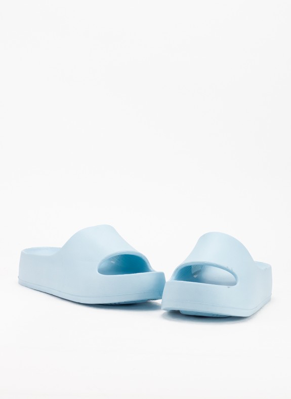 Sandale pour Femme de Couleur Céleste