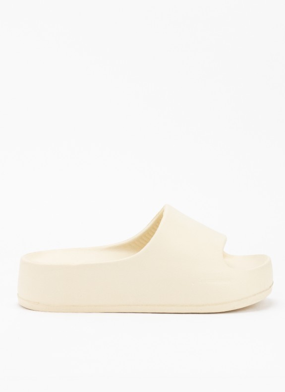 Sandale pour Femme de Couleur Beige