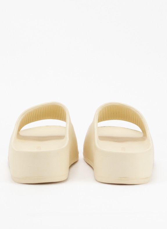 Sandale pour Femme de Couleur Beige