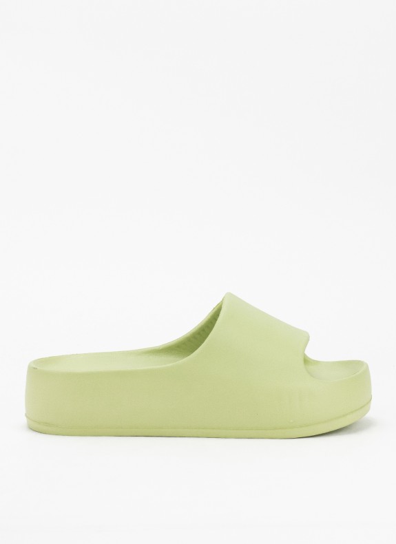 Chancla para Mujer de Color Verde