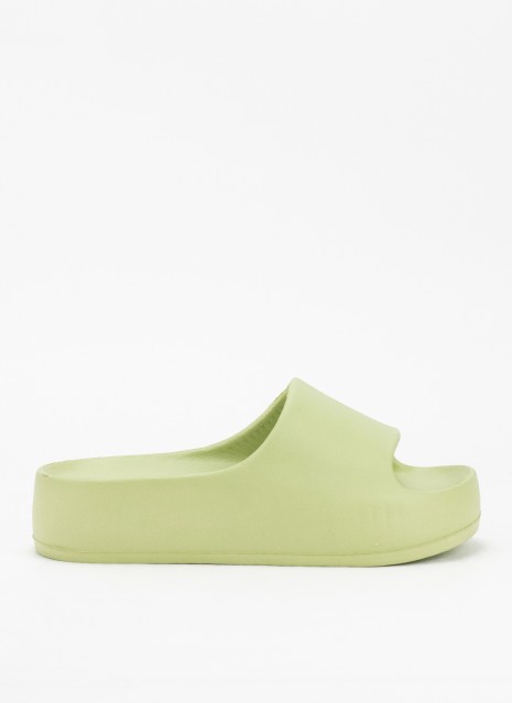 Sandale pour Femme de Couleur Verte