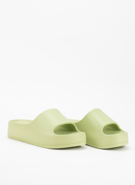 Chancla para Mulher de Cor Verde