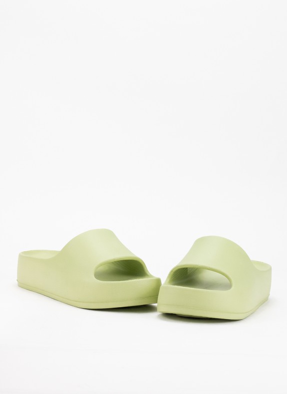 Sandale pour Femme de Couleur Verte