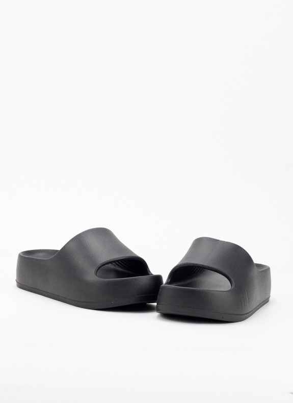 Sandale pour Femme de Couleur Noire