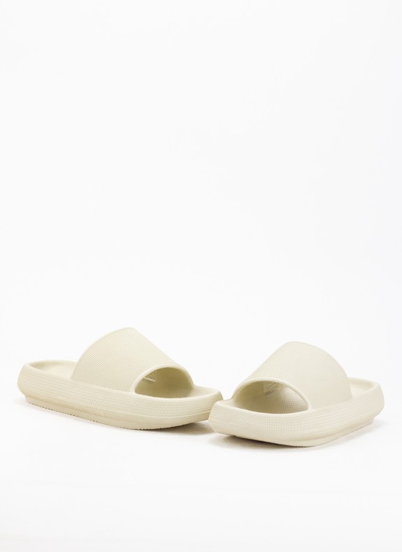 Chancla para Mulher de Color Beige