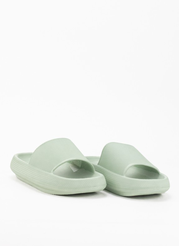 Chancla para Mulher de Cor Verde