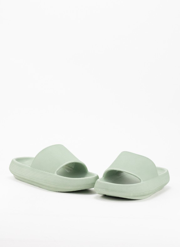 Chancla para Mulher de Cor Verde