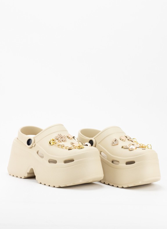 Zueco Keslem G2439 beige beige beige