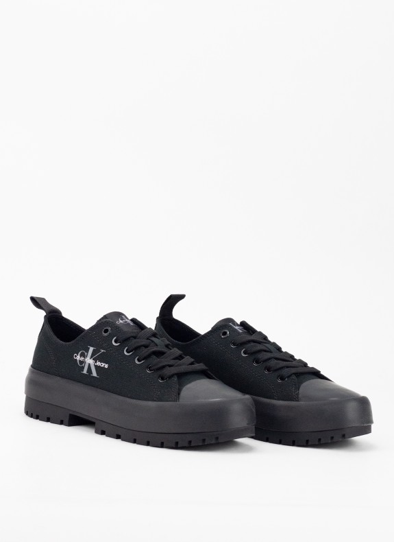 Calvin Klein slipper Lugged Hybrid Laceup ML MRR nero