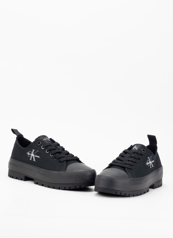 Zapatilla Calvin Klein Lugged Hybrid Laceup ML MTR preto
