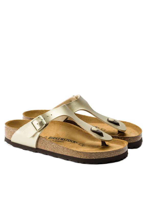 Sandalia Birkenstock Gizeh oro