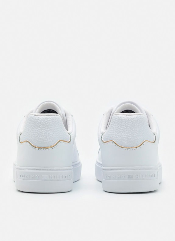 Baskets Tommy Hilfiger Essential Court Sneaker blanches