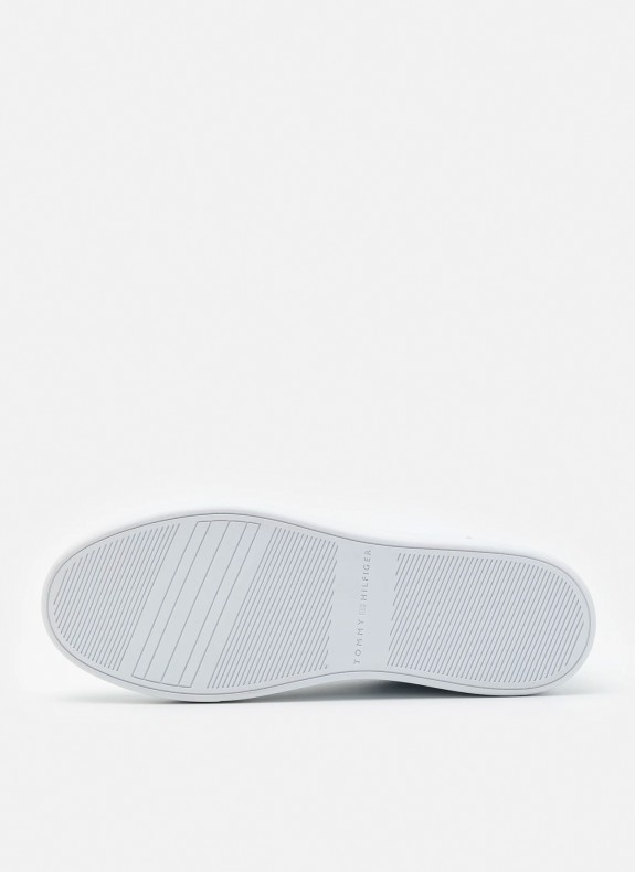 Tommy Hilfiger Essential Court Sneaker weiße Pantoffeln