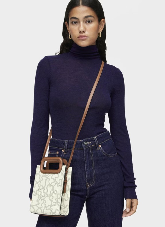 Bolso Tous Mini Pop K Icon beige