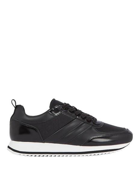 Zapatillas Calvin Klein Low Top Lace Up Jaq Mono preto