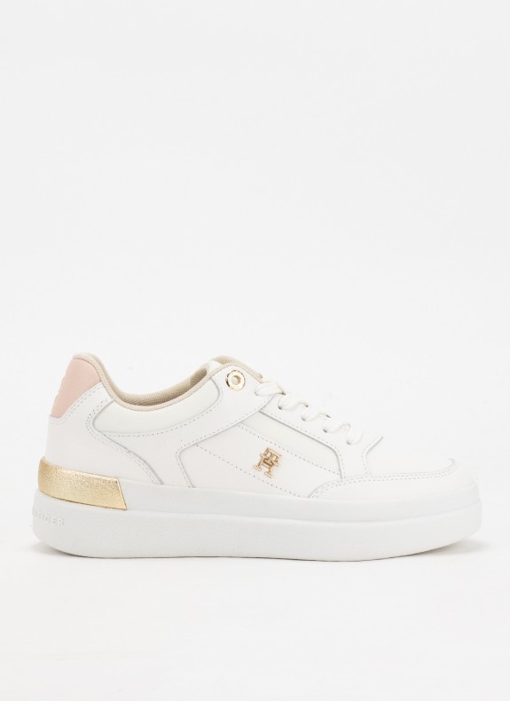 Zapatillas Tommy Hilfiger Lux Hardware Court Sneaker branco