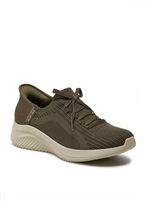 Zapatillas Skechers Ultra Flex 3.0 Slip-Ins kaki