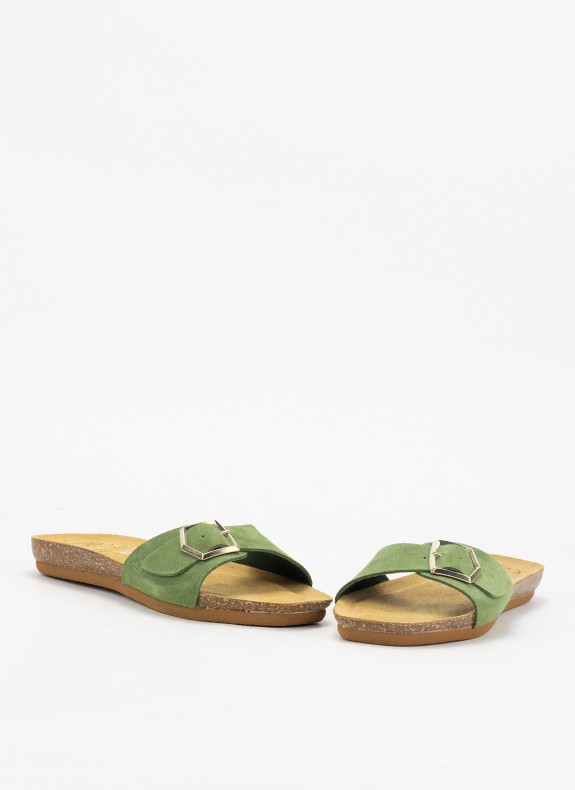 Sandalias The Happy Monk Arenal-008 verde