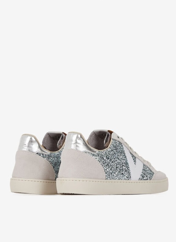 Zapatillas Victoria Berlin Glitter plata