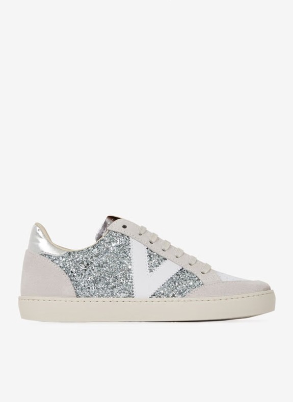 Zapatillas Victoria Berlin Glitter plata