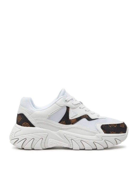 Baskets Guess Nowah blanches