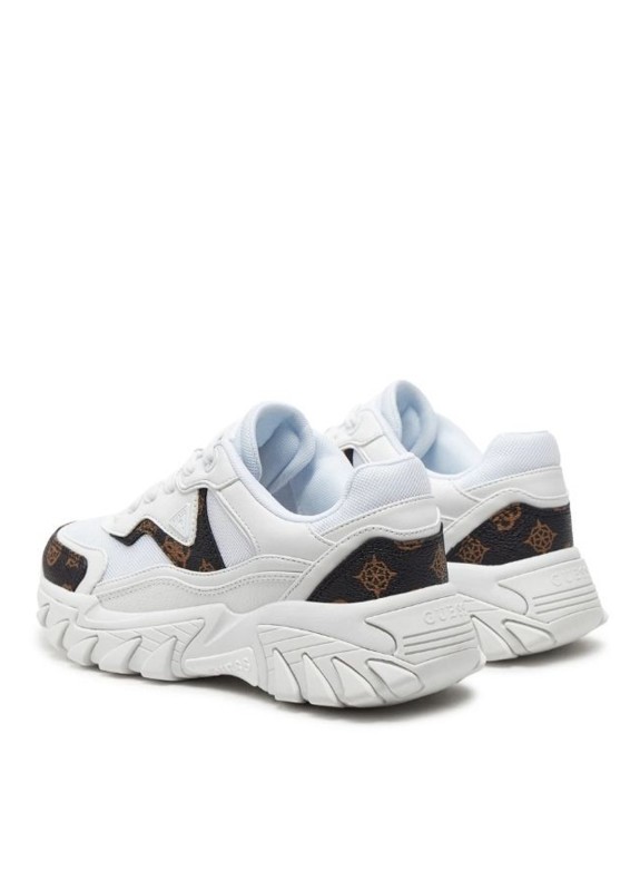 Baskets Guess Nowah blanches