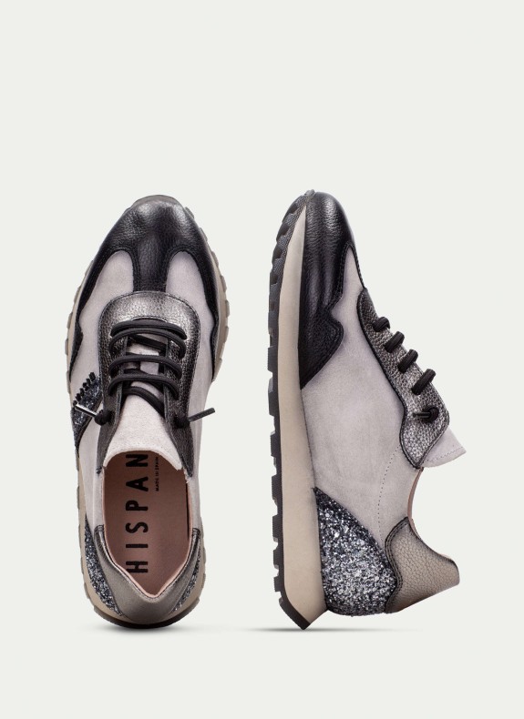 Zapatillas Hispanitas Velour preto
