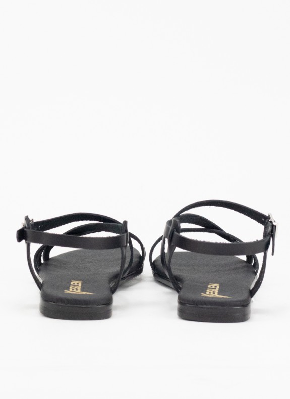 Haut Sandalen für Damen in Schwarz Farbe