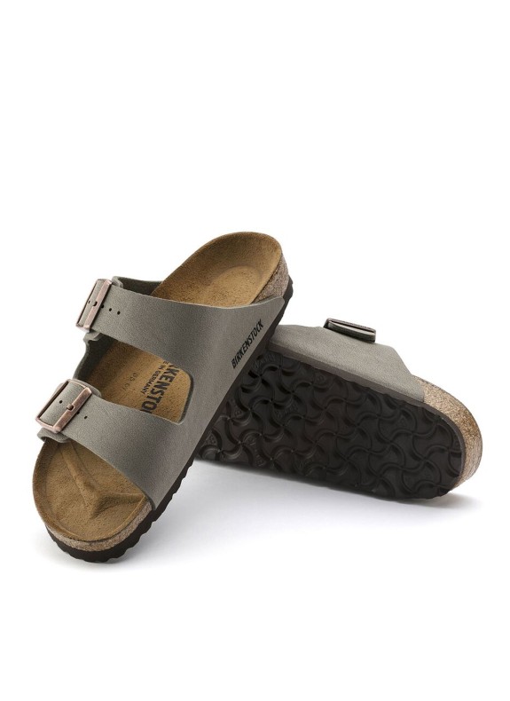 Sandales Birkenstock Arizona Birko-Flor taupe