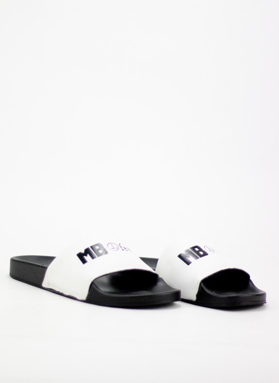 Chanclas Keslem MB Acolchada branco