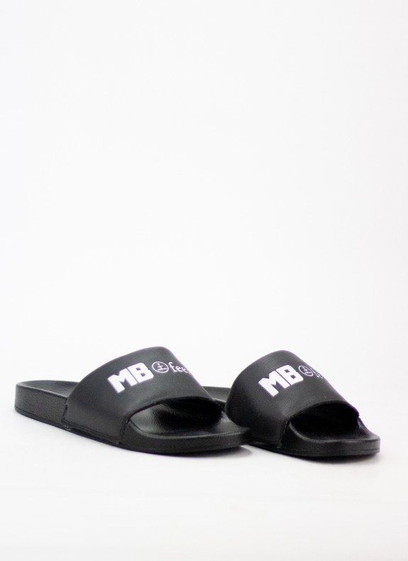 Chanclas Keslem MB Acolchada preto
