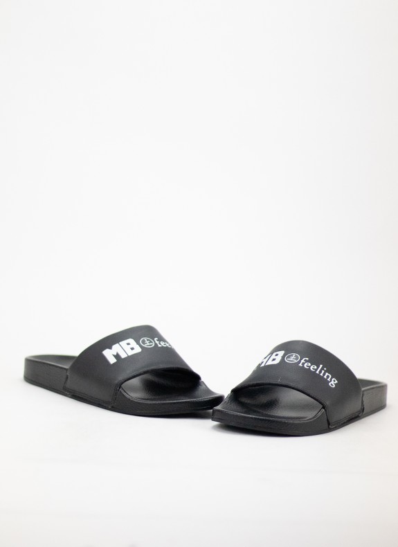 Chanclas Keslem MB Acolchada preto