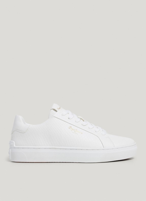Baskets Pepe Jeans Camden Rump blanc