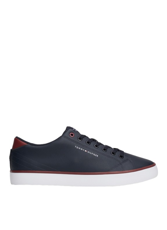 Zapatillas Tommy Hilfiger Th Hi Vulc Core Low Leather marino