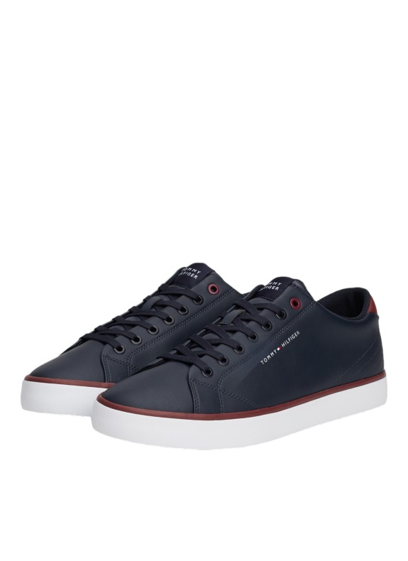 Zapatillas Tommy Hilfiger Th Hi Vulc Core Low Leather marino