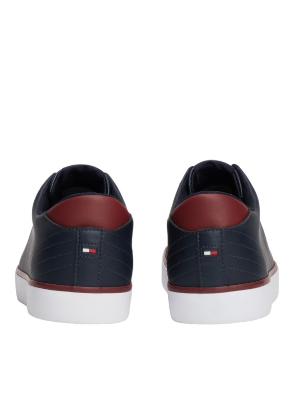 Zapatillas Tommy Hilfiger Th Hi Vulc Core Low Leather marino