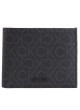 Portefeuille Calvin Klein Mono Bifold 5cc avec porte-monnaie noir