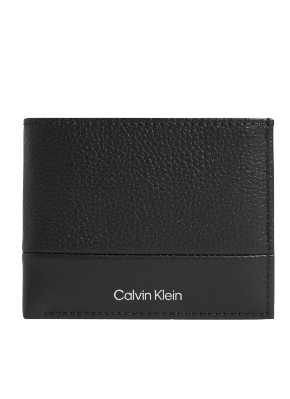 Carteira CALVIN KLEIN colorido ck black pebble para homem