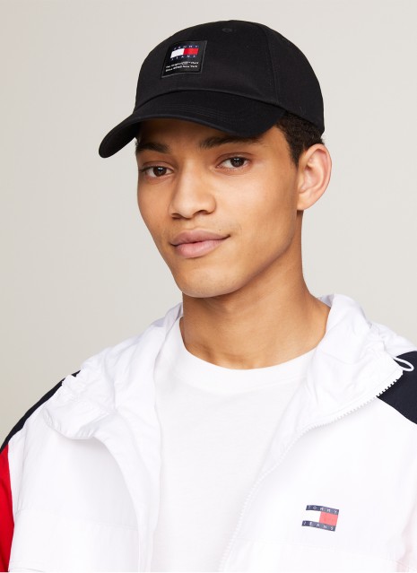 Casquette Tommy Hilfiger Tjm Heritage Structured cap noir.