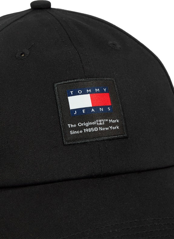 Gorra Tommy Hilfiger Tjm Heritage Structured cap preto