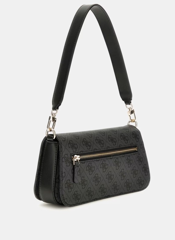 Ratet Eco Mietta Flap Dhoulder Tasche schwarz