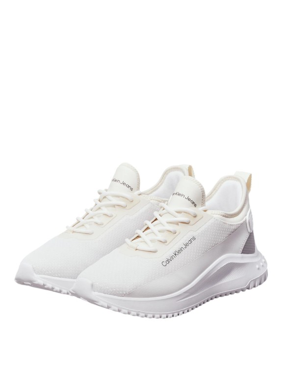 Zapatillas Calvin Klein Eva Runner Low Sock In Mix Branco