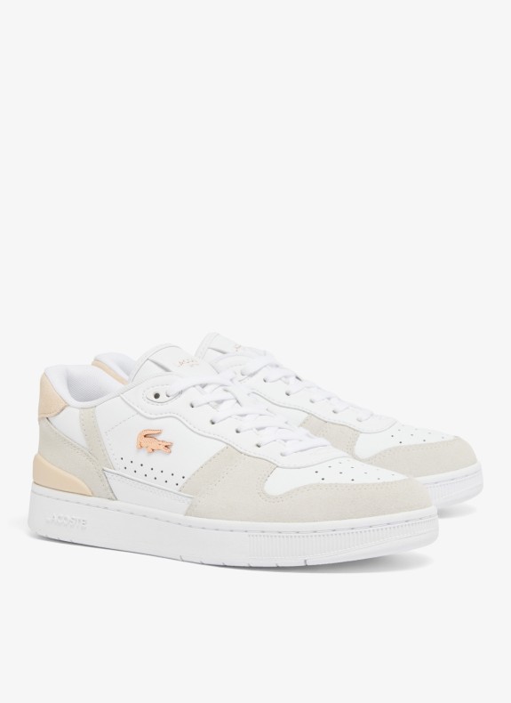 Baskets Lacoste T-Clip Set blanches