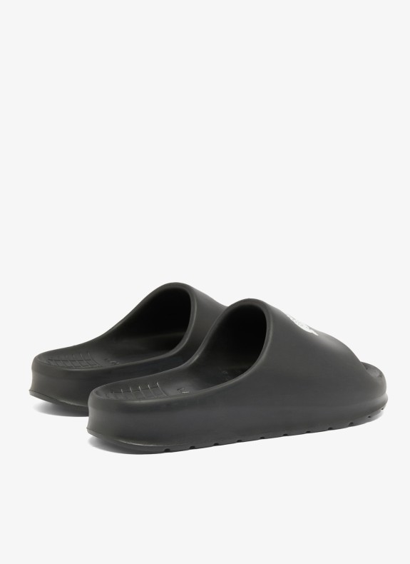 Claquettes Lacoste Serve Slide 2.0 noir